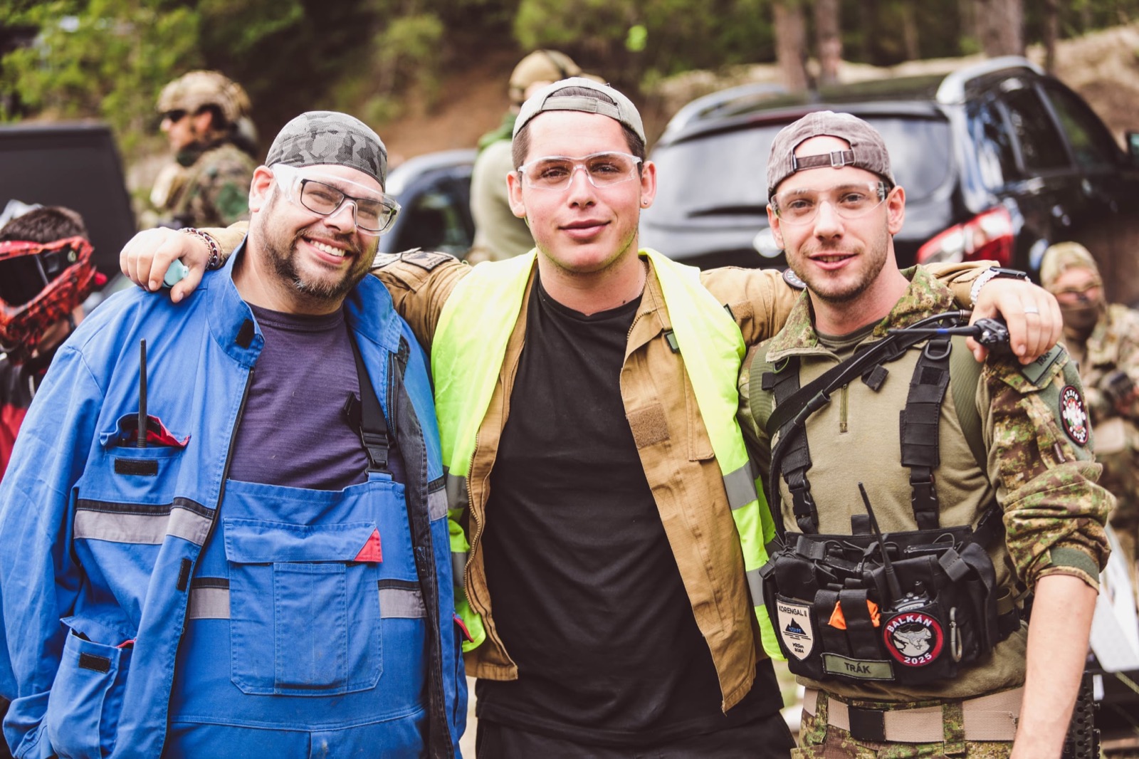 Kültéri airsoft játék a West Gate terepén