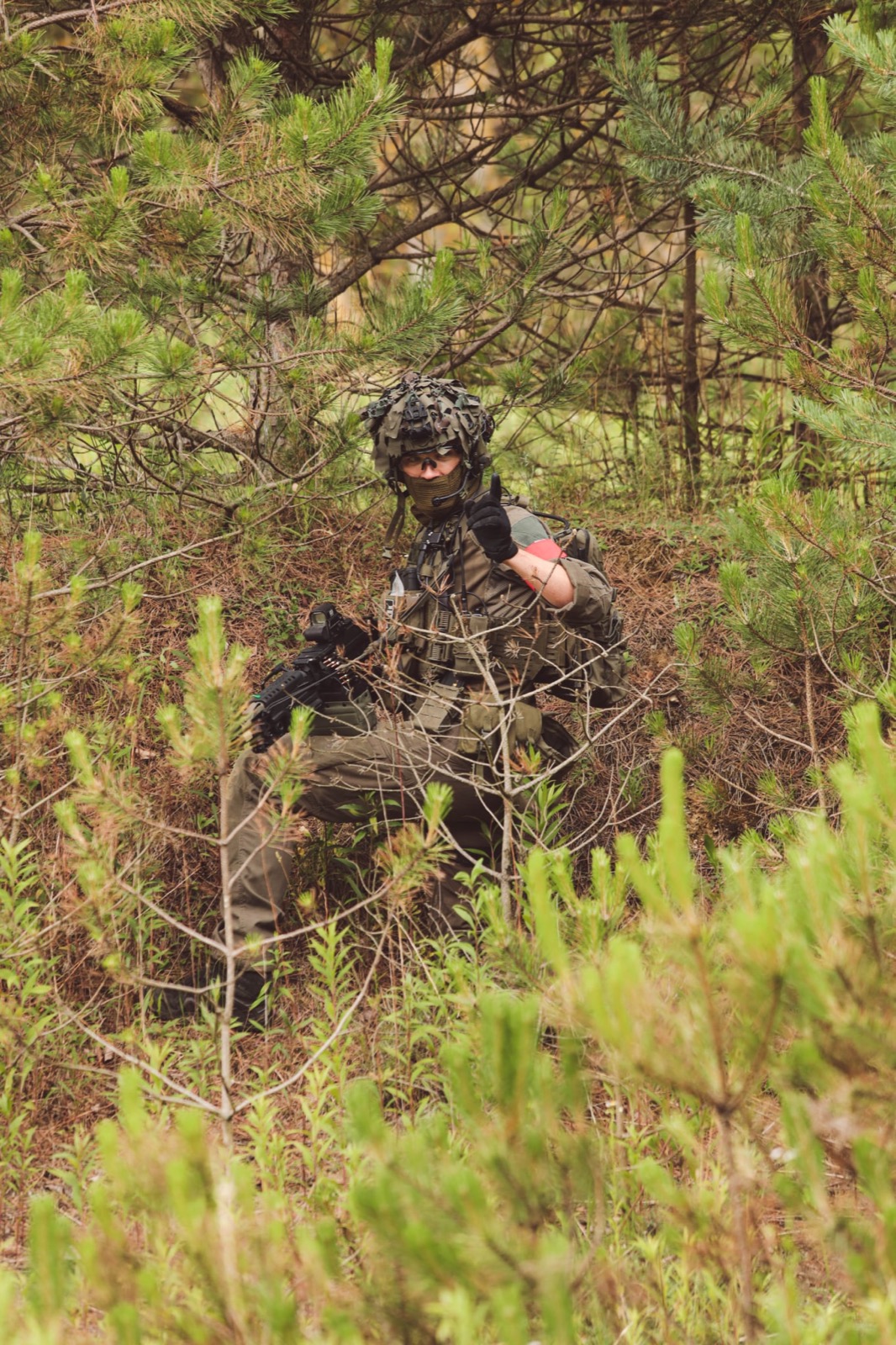 Kültéri airsoft játék a West Gate terepén