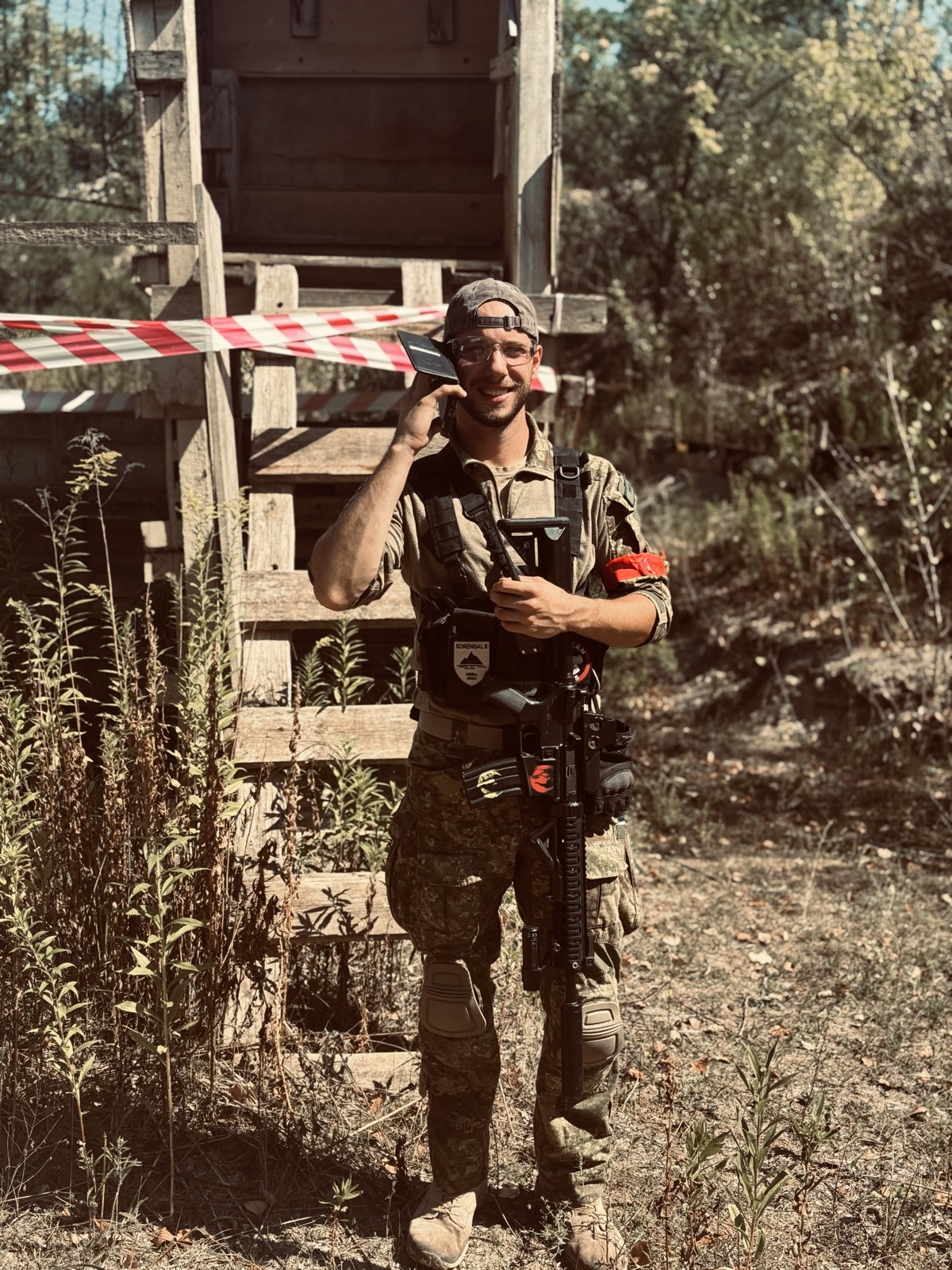 Kültéri airsoft játék a West Gate terepén