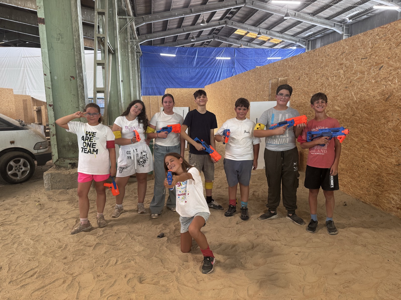 Nerf felszerelés és játék a West Gate-nél